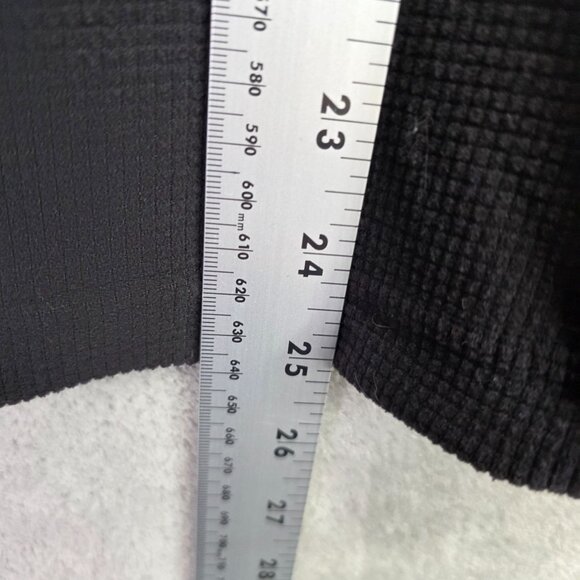 Womens Adidas Black Full Zip Hooded Jacket Zippered Pockets Polyester Size M - Picture 6 of 8